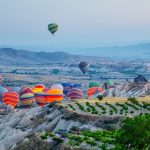 Balloons soar into Cappadocia